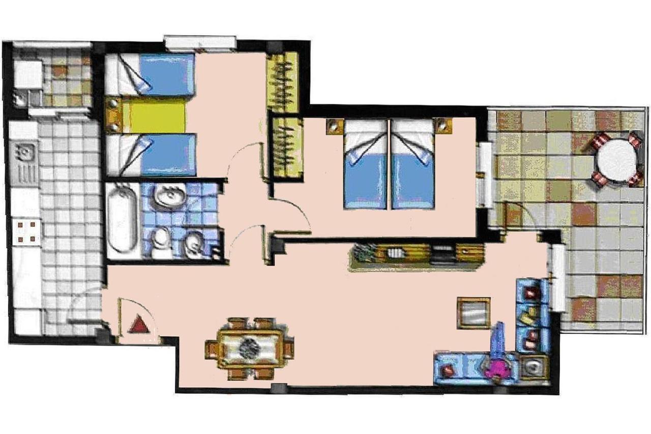 Casa 2 Mares Apartment La Manga Bagian luar foto